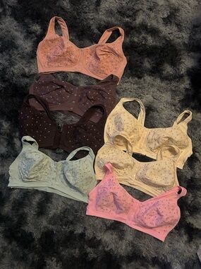 ❤️❤️ Women’s Non-Wired Floral Comfort Bra Bundle